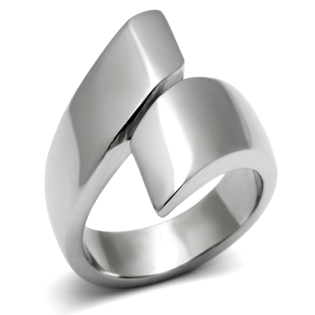JCE516 High polished (no plating) Stainless Steel Ring with No Stone